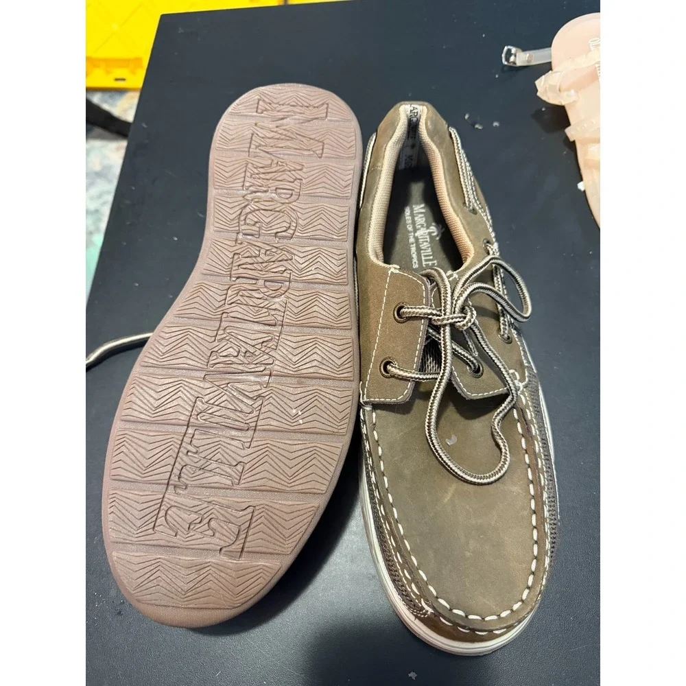 Margaritaville Brown Boat Shoes in 10